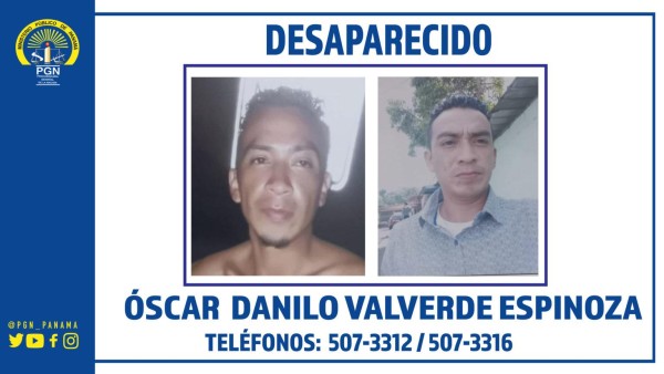 ¡Desaparecido! Buscan al nicaragüense Óscar Danilo Valverde 