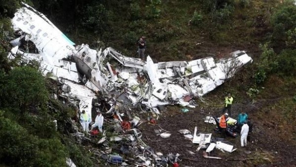 Portero del Chapecoense vuelve a casa 