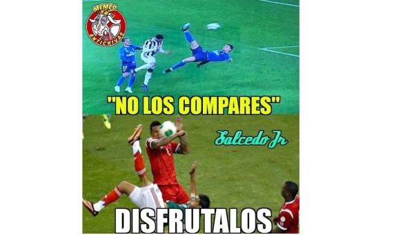 La 'Chilena' de Cristiano Ronaldo, da inicio a los Memes&nbsp;&nbsp;