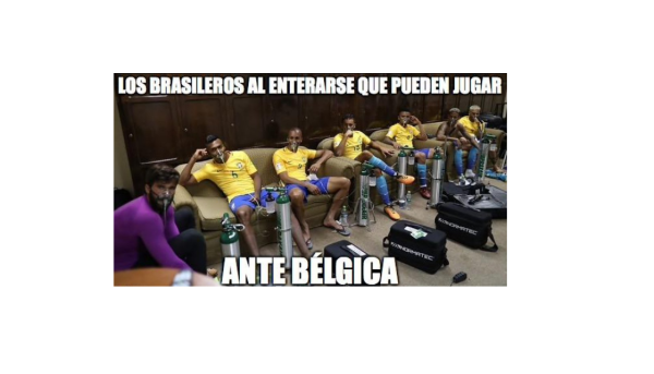 Memes de la goleada de Bélgica a Túnez