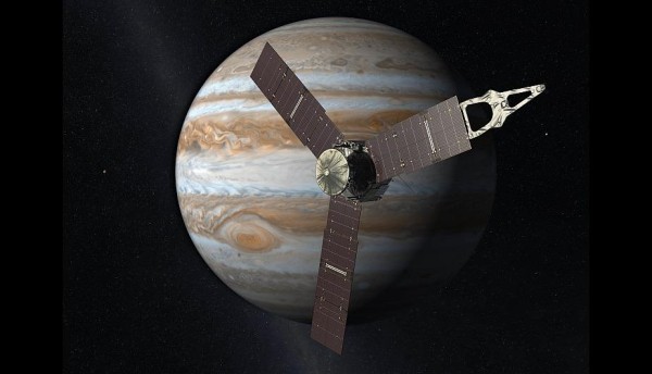 Juno recorrió 869 millones de kilómetros para llegar al planeta más grande del sistema solar.