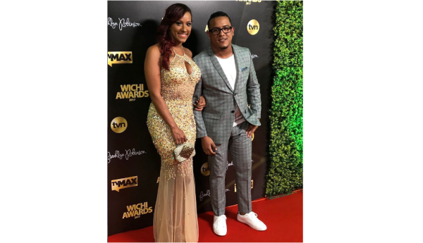 Los humoristas Zuhany Tatiana y Christopher Oberto.