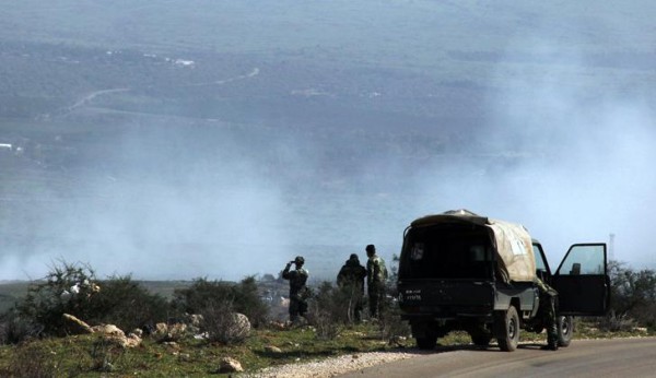 Bombardeo en la frontera entre Líbano y Siria