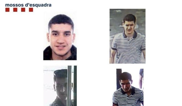 El presunto autor del atentado de Barcelona, Younes Abouyaaqoub.