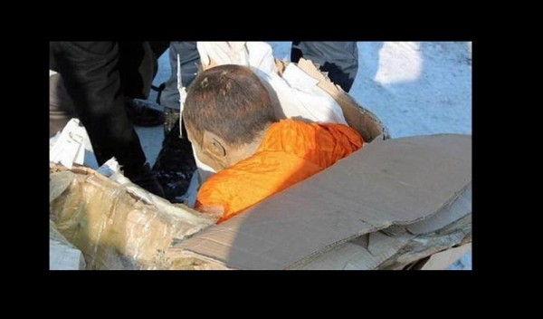 El monje fue hallado el 27 de enero con posibles signos de vida.