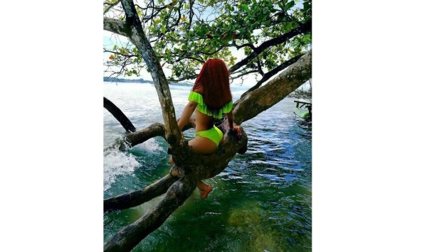 ¡De infarto! Daluna muestra su 'backside' y no está creyendo en nadie