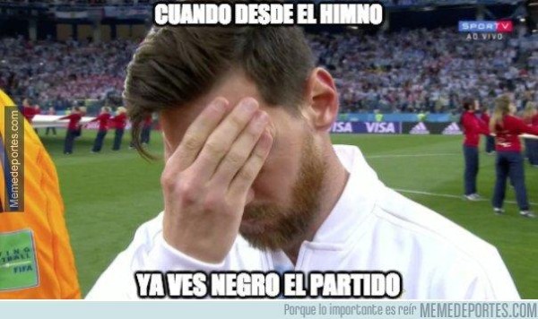Argentina cae contra Croacia y llueven los Memes&nbsp;
