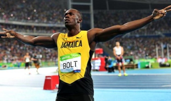 Usain Bolt, triple campeón olímpico.