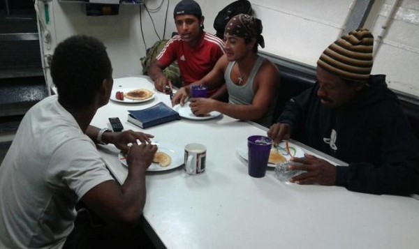 Los cuatro tripulantes de la embarcación Antares III.