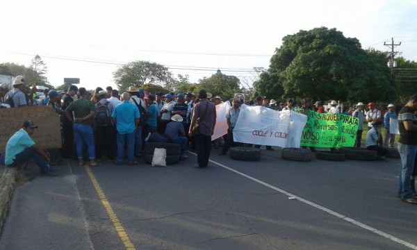 Protesta en Penonomé provocó el cierre de la vía Interamericana durante tres horas