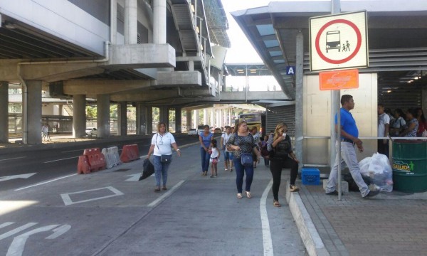 Evacuaron las estaciones de El Metro Panamá.