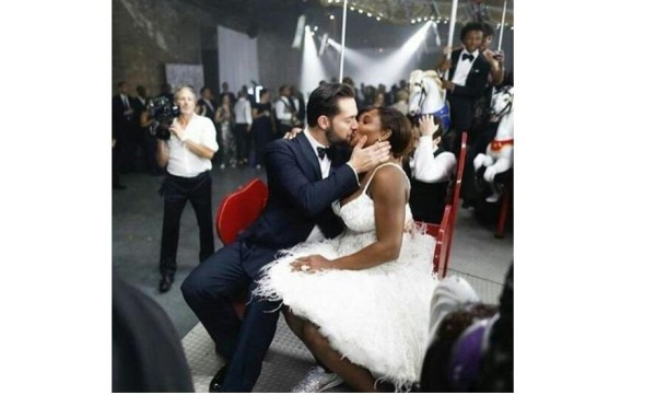 Lujosa boda de Serena Williams a la que acudió Kim Kardashian, Beyoncé y Longoria