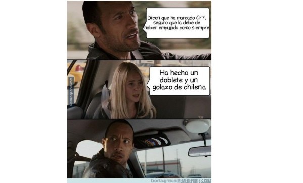 La 'Chilena' de Cristiano Ronaldo, da inicio a los Memes&nbsp;&nbsp;