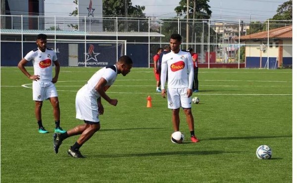 Entrenamientos de la selección.