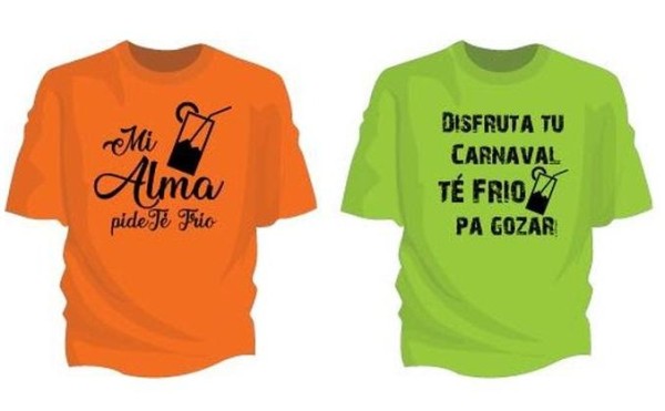 Alma Cortés lanza t-shirt carnavalero Mi alma pide Té Frío