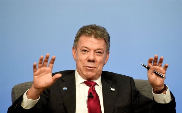 Presidente de Colombia, Juan Manuel Santos.