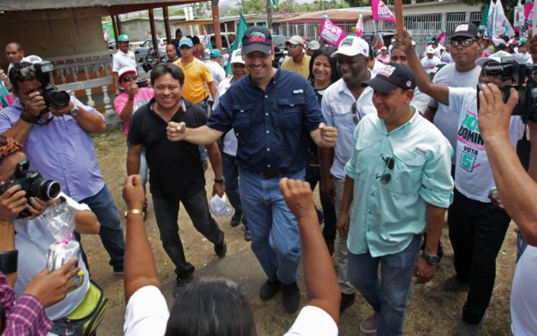 Arias en recorrdio por barrios de San Miguelito.