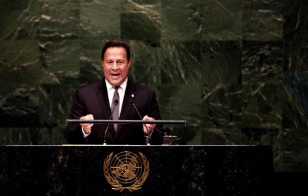 Juan Carlos Varela culminó su participación ayer en la Asamblea de la ONU.