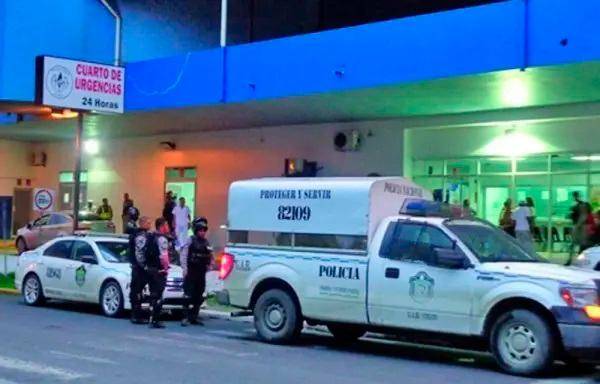 Baleado esta en el hospital.