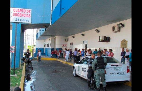 Familiares, tras el incidente, llevaron al pequeño a urgencias del Hospital Manuel Amador Guerrero.