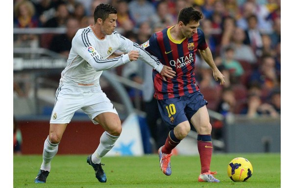 Lionel Messi y Cristiano Ronaldo son las figuras del Barcelona y Real Madrid.