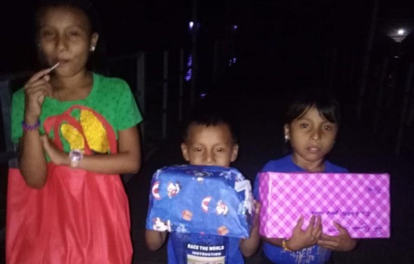 Los niños quedaron felices con sus regalos en el Día de Reyes