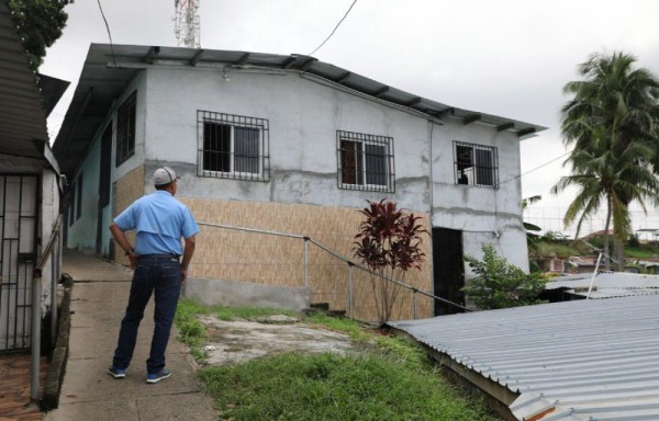 En este inmueble se produjo el hecho de sangre el domingo