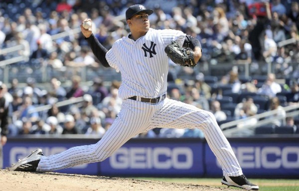 El lanzador Dellin Betances.