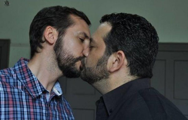 Cuando anunciaron a los medios su relación.