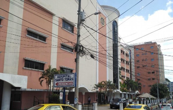 21 mi 123 pacientes fueron hospitalizados en el 2021 en el Hospital Santo Tomás.