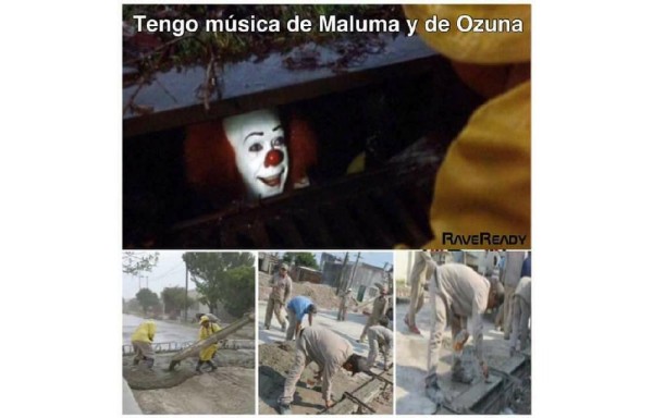 Oleada de Memes por el estreno de la cinta de suspenso 'IT'