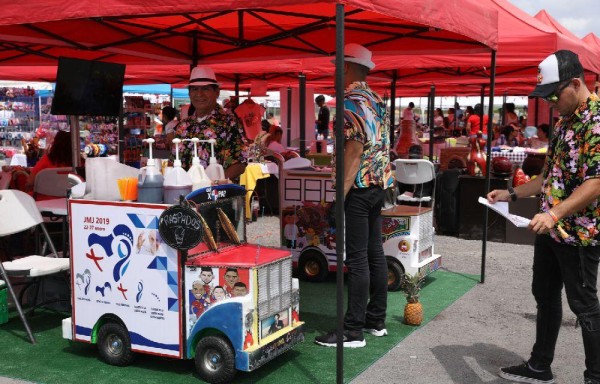 Había pantalla para disfrutar del Super Bowl.