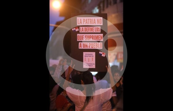 Manifestantes culminan las protestas de manera pacífica 