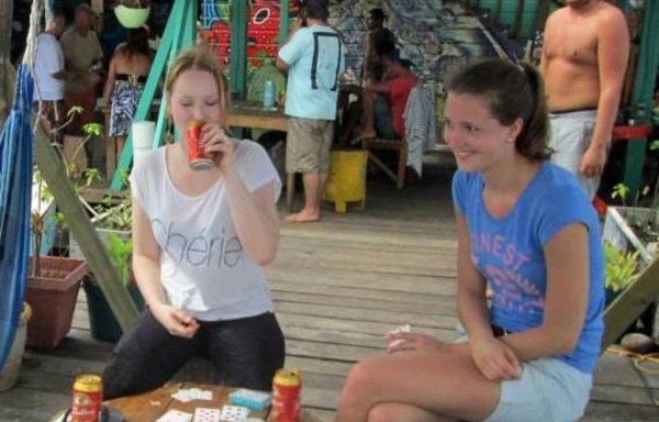 Las chicas son buenas amigas