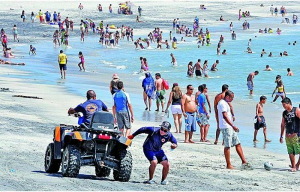 Playa de San Carlos.