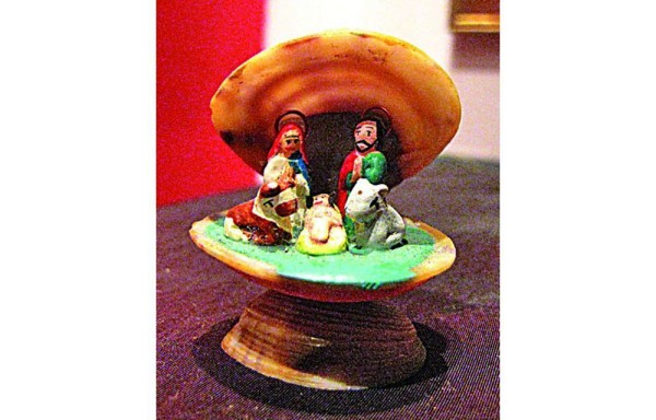 Otro hecho dentro de una concha.