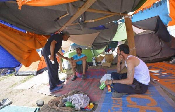 Los refugiados esperan poder hacer una vida lejos de la guerra.