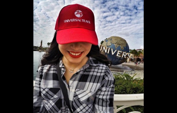 Ana Alejandra Carrizo, en Estados Unidos.