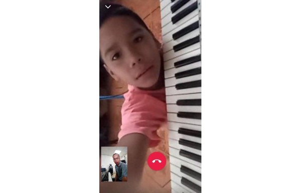 Policía Nacional ofrece clases de música gratuita a niños y jóvenes