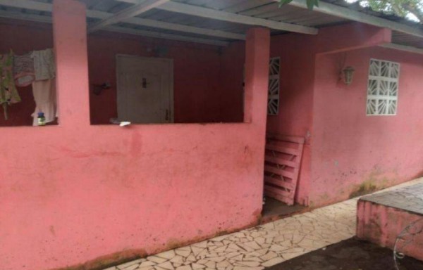 Vivienda donde se perpetró el crimen