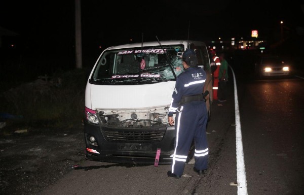 El conductor tiene 24 años y no eligió darse a la fuga.