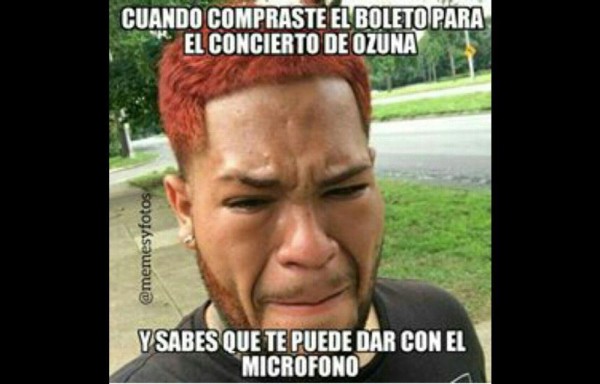 A través de su cuenta de Facebook, Ozuna dedicó un mensaje a sus seguidores lamentando lo ocurrido.