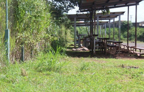 Jóvenes que iban a jugar fútbol divisaron el cuerpo y dieron aviso a la Policía Nacional.