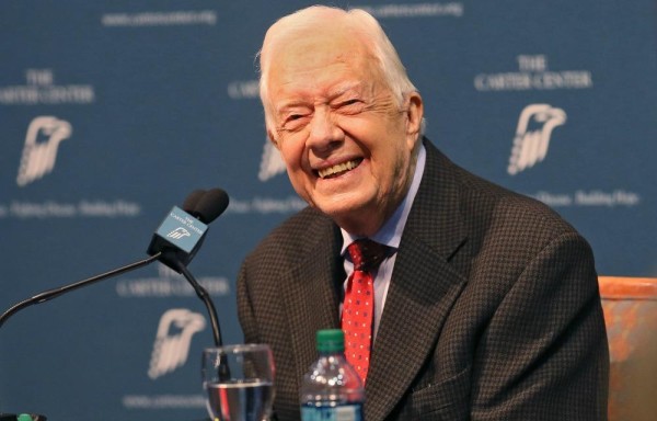 El ex presidente de los Estados Unidos, Jimmy Carter.