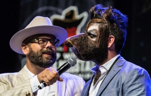 Las barbas más locas concursan en Texas