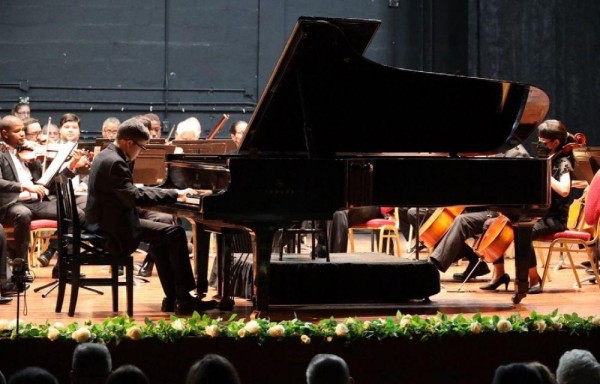 El pasado 28 de julio, García se presentó con la Orquesta Sinfónica Nacional en el teatro Balboa.