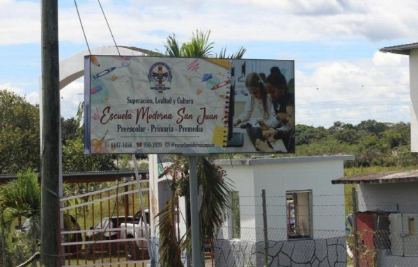 Escuela particular ubicada en Veraguas.