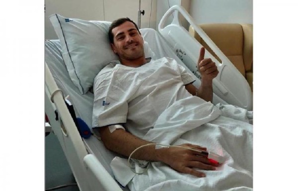 Familia, compañeros y aficionados arropan a Casillas en su recuperación