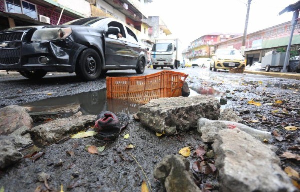 Así se encuentra un parte de la Avenida A, en el corregimiento de El Chorrillo