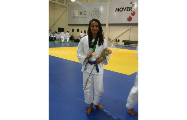 La judoca Iris Batista.